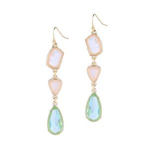 A pair of Green earrings
